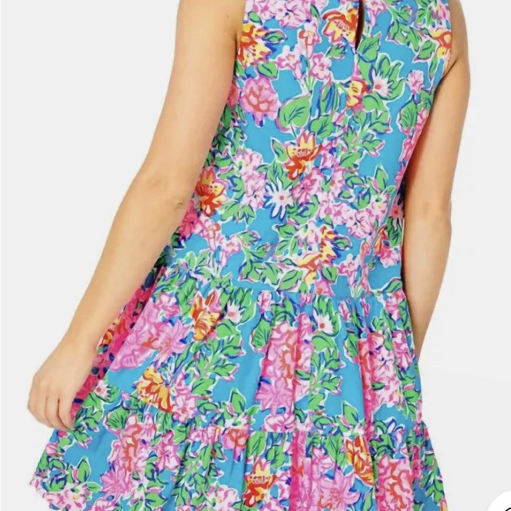 Pink Lilly Pulitzer Trina Dress Size M - Picture 3 of 10